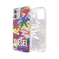 DIESEL Läbipaistev ümbris PRIDE CAMO AOP IPHONE 12 MINI värviline