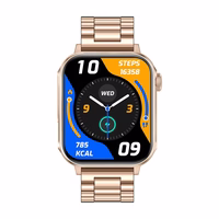 Colmi P80 smartwatch (steel-kuldne)