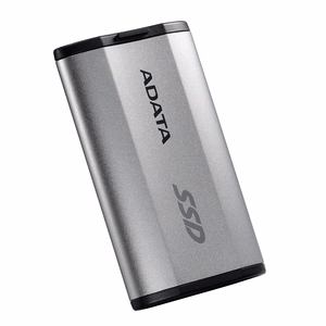 ADATA SD810 1 TB must, hõbedane