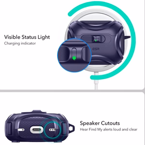 ESR Cyber ​​FlickLock MagSafe Ümbris jaoks AirPods Pro 3 - Purple