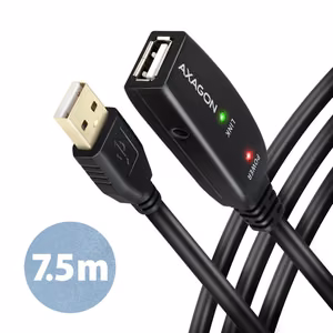 Axagon USB2.0 A-M/A-F aktiivkaabel 7m ADR-207