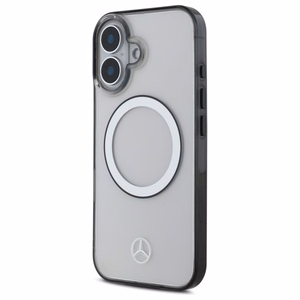 Mercedes Printed Logo MagSafe iPhone 16 Ümbris - Clear
