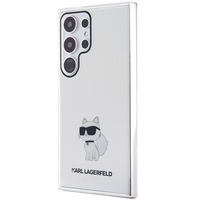 Karl Lagerfeld IML Choupette ümbris jaoks Samsung Galaxy S24 Ultra - läbipaistev
