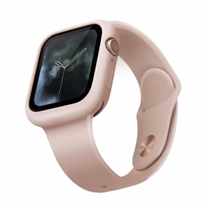 Чехол Uniq Lino для Apple Watch 4 / 5 / 6 / SE 44 мм - розовый