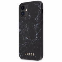 Guess marmorist ümbris iPhone 12 mini jaoks - must