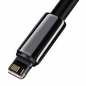 Baseus Tungsten Kuldne Cable USB to iP 2.4A 2m (must)