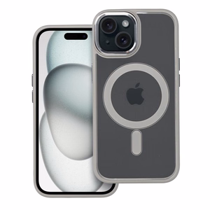 COLOR EDGE MAG COVER Ümbris compatible with MagSafe jaoks IPHONE 15 titatnium hall