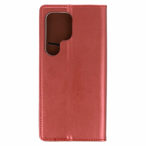 Smart Magneto Ümbris jaoks Samsung Galaxy S25 Ultra burgundia