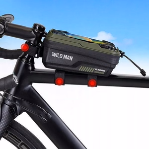 WILDMAN reisikott jalgratta raamile lukuga 1L (4"-7") GX200 roheline