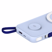 Powerbank 3mk PastelUp 10,000mAh 22.5W USB 1A1C - sinine