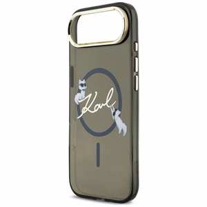 Karl Lagerfeld IML Choupettes Karl Script Logo MagSafe iPhone Air Ümbris - must