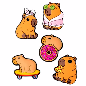 3D наклейки Capybara набор 5шт.
