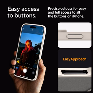 Spigen Ultra Hybrid Mag ümbris with MagSafe jaoks iPhone 16 Pro Max - titanium