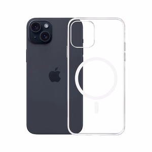 3mk Clear MagCase jaoks Apple iPhone 15 - läbipaistev