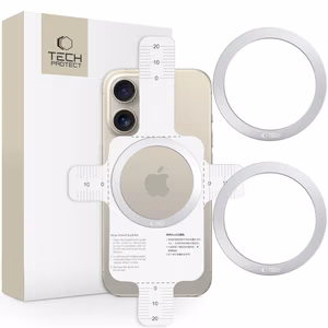 Tech-Protect MMP-110 2in1 MagSafe Ring - hõbedane / hõbedane