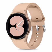 Tech-Protect Silicone Strap jaoks Samsung Galaxy Watch 4 / 5 / 5 Pro / 6 / 7 / FE - Beige