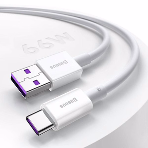 USB cable Baseus Superior from USB to Type-C 66W 1.0m valge CATYS-02