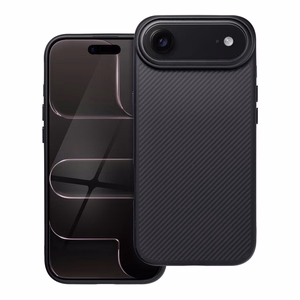 Ümbris jaoks iPhone 17 AIR Carbon Elite Mag Cover compatible with MagSafe must