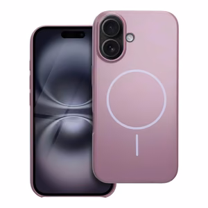 Ümbris jaoks iPhone 16 Läikiv Mag Kate compatible koos MagSafe lilla