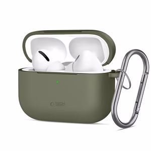 Tech-Protect Silicone Hook Ümbris jaoks AirPods Pro - Olive