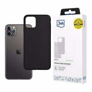 3mk Matt Ümbris jaoks iPhone 11 Pro Max - must