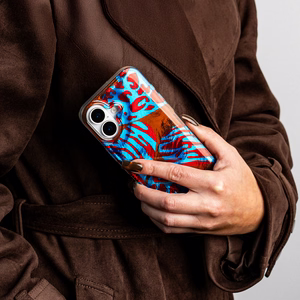 Animal Print ümbris for iPhone 16 6,1" Chameleon