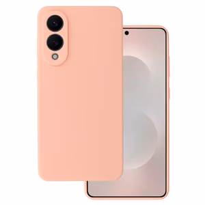 Silicone Lite Ümbris jaoks Samsung Galaxy S25 Edge peach