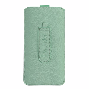 WONDER Deko tasku ümbris (suurus XXL) Samsung S25 Ultra/S24 Ultra/M35/M23/A16 5G/Xiaomi Redmi 14C jaoks roheline