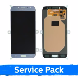 LCD ekraan Samsung J730 J7 hõbedane (Service Pack)
