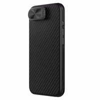 Nillkin CarboProp Magnetic ümbris with kaamera kaas and alus iPhone 16e / 17e - must