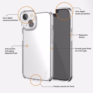 Ugly Rubber Vogue чехол iPhone 15 Pro Max 6,7" прозрачный
