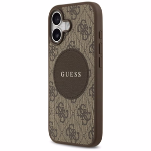 Guess 4G Circle Classic Logo MagSafe ümbris jaoks iPhone 17 - brown
