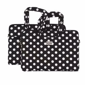 Wonder Briefcase Laptop 17 inches must polka-dot