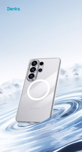 Benks Magnetic Crystal Ümbris (A048) for Samsung Galaxy S26 läbipaistev