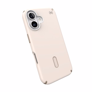 Speck Presidio2 Pro MagSafe'i ja ClickLocki toega ümbris iPhone 16-le, Bleached Bone/Heirloom Gold