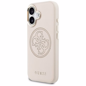Guess Perforated 4G MagSafe Ümbris for iPhone 17 - roosa