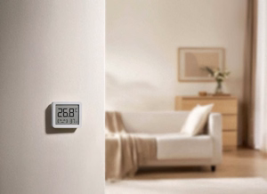 Xiaomi Smart Temperature and Humidity Monitor 3 Mini QBH4312GL – kompaktne temperatuuri- ja niiskusmonitor, valge