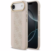 GUESS ümbris jaoks IPHONE 17 Air compatible with MagSafe GUHMP17MPG4SEMCP (PU W/ 4G Stripe) roosa