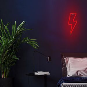 Neon LED Light BOLT punane Bat + USB FLNE06 Forever Light