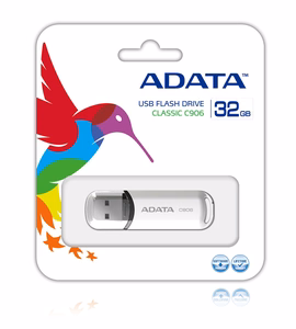 USB mälupulk USB2 32GB valge Adata C906