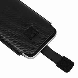 Wonder CARBON Ümbris (Size M) jaoks Iphone 5/Nokia 215 4G/225/5310 2020 BLACK