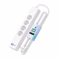 Meross MSP844(EU) smart fast charging power strip, 4 outlets + 2x USB-A + 2x USB-C (Matter)
