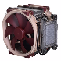 Noctua NH-U14S DX-4677 NH-U14S DX-4677 Processor Air cooler 14 cm pruun, helepruun, hõbedane