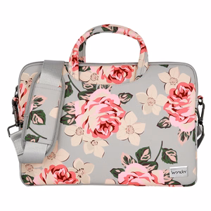 Wonder Briefcase Laptop 15-16 inches hall and roses