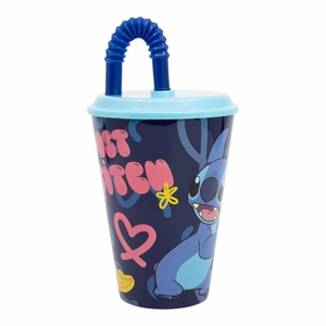 Disney Stitch Palms kõrrega tops, 430 ml