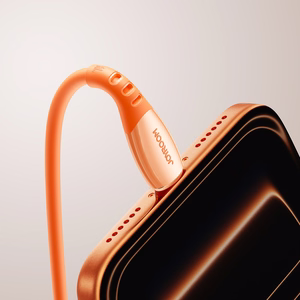 Joyroom S-A59 Vibrant Series 60W USB-C - USB-C Kaabel 1.2m - oranž