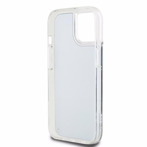 DKNY Liquid Glitter Big Logo iPhone 15 Plus / 14 Plus Ümbris - Must
