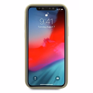 Guess GUHCP12LIGLGO iPhone 12 Pro Max 6.7" kuldne/kuldne kõvakaane Iridescent