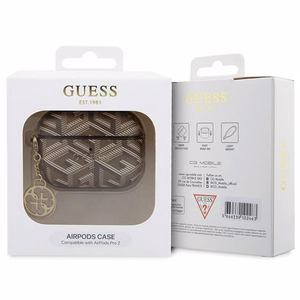 Guess GUAP2PGCE4CW ümbris jaoks AirPods Pro 2 cover - brown GCube Charm