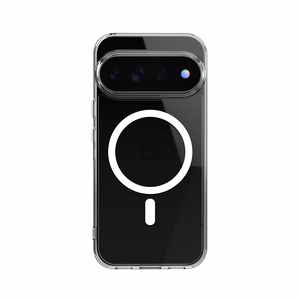 Crong Hybrid Clear Magnetic MagSafe ümbris Google Pixel 11 Pro XL-ile, läbipaistev